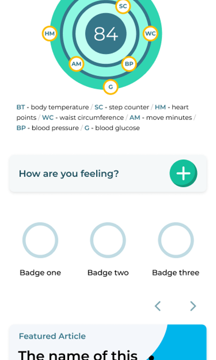 Screenshot Medsafe: Dashboard overzicht 