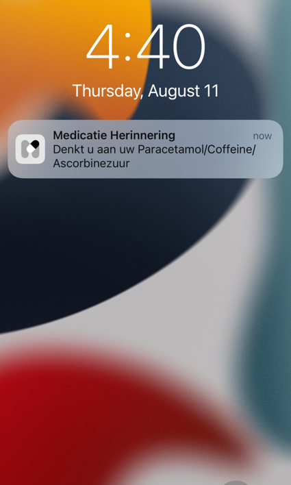 Notificatie Medicatie Inname (2)