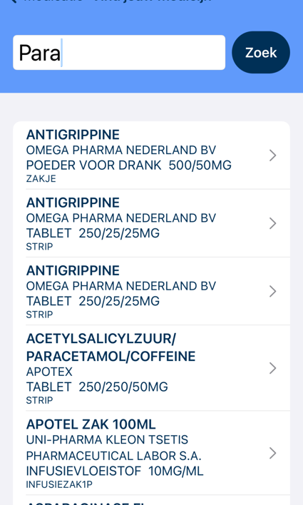 Toevoegen Medicatie Via G Standaard (2)